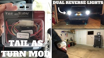 4RUNNER TAIL AS TURN MOD