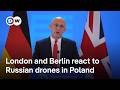 Aftermath of Russian drones being shot down over Poland | DW News