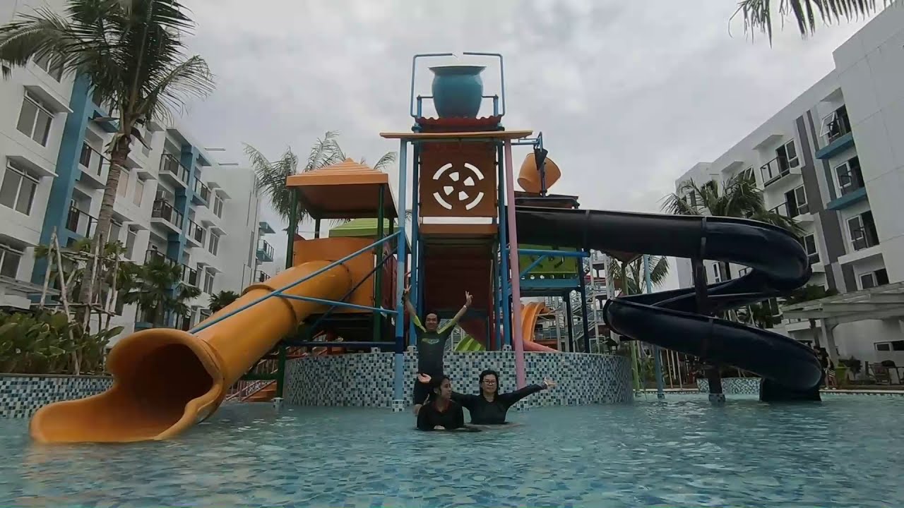 LIBURAN DI AQUA BOOM Mall Pentacity BSB BALIKPAPAN