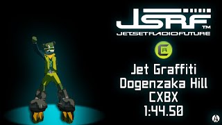 Jet Set Radio Future Speedrun (1:44.50) - Jet Graffiti - Dogenzaka Hill - CXBX
