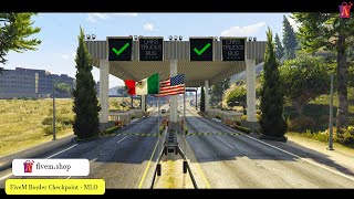 FiveM Border Checkpoint | FiveM Border #fivem #border