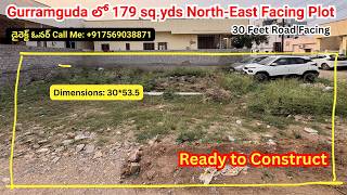 Commercial Plot for Sale in Hyderabad | North-East | 179 Sq Yards | Rs: 47000/- sq. yd