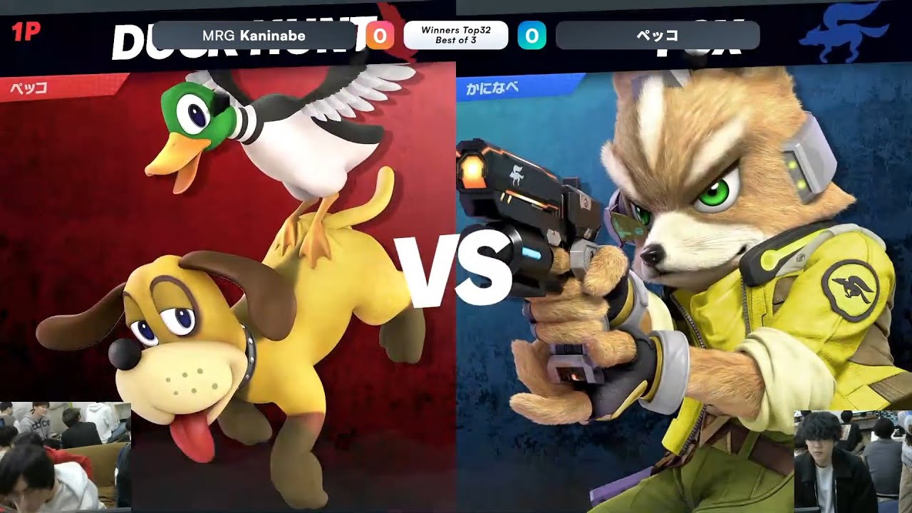 第283回スマACT Winners Top 24 - ペッコ(ダックハント) vs MRG | Kaninabe(フォックス) - スマブラSP大阪大会