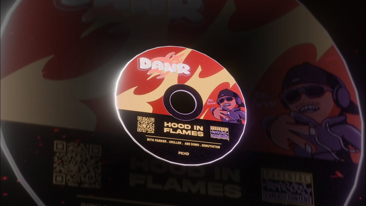Rith Parker, Ukiller, Abe Domo, SemutHitam - HOOD IN FLAMES [Official Visualizer] [Unreleased]