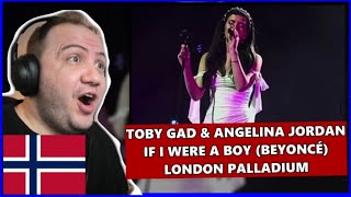 Toby Gad & Angelina Jordan Reaction: If I Were A Boy (Beyoncé) London Palladium, 20th May 2024