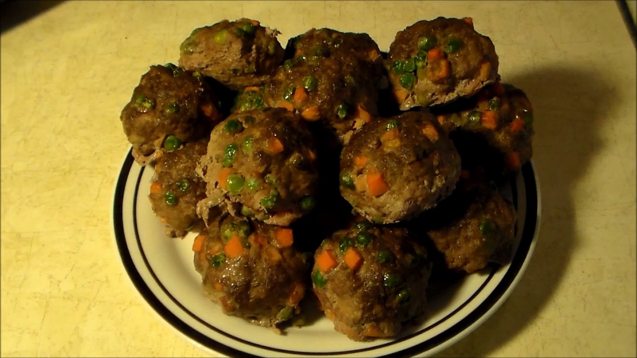 Dog Treat Meatballs Recipe - YouTube