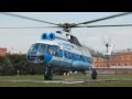 Take off, Mi-8 in Saint Petersburg 2013