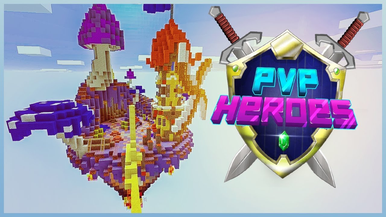 PVP HEROES ER ENDELIG ÅPNET! - Bedwars - Norsk Minecraft - YouTube