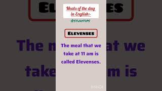 What Do We Call Meals in English? 🤔 | Quick Learning @studytips-p9n
