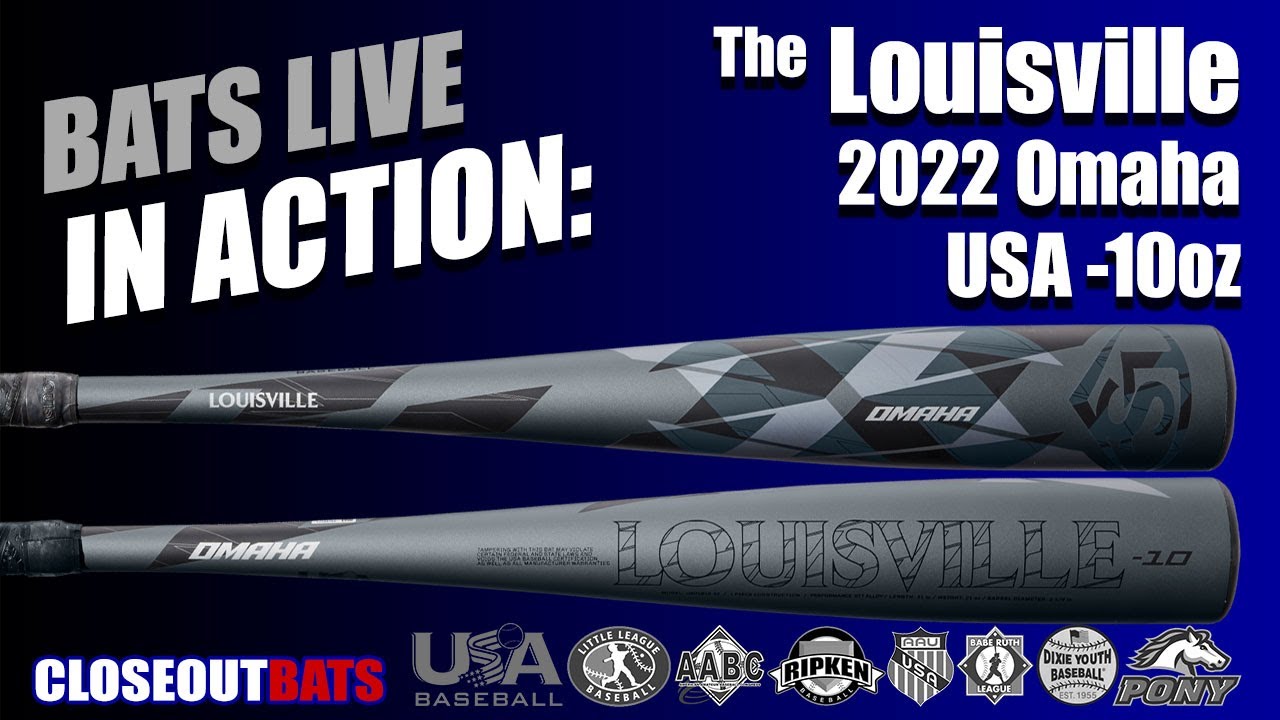 Louisville Omaha 2 5 8 Youth USA Bat WBL2538010 10oz 2022 2 - YouTube