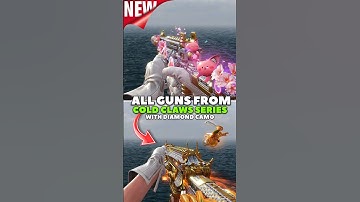 All Guns from cold claws series with Diamond camo #codm