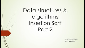 Insertion Sort Algorithm Part 2 Scala
