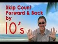 Skip count forward and back by 10s  jack hartmann