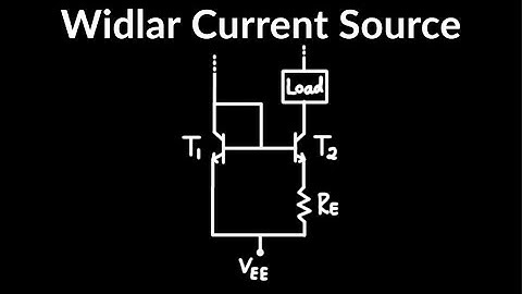 Design a 100 μA Widlar Current Source