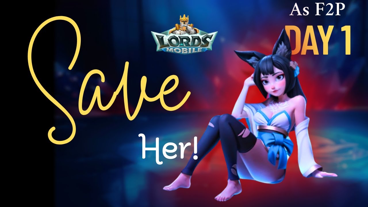 Day 1: Starting From Zero! 🔥 Lords Mobile F2P 90 Day Challenge | Yumechix | Kingdom K1818