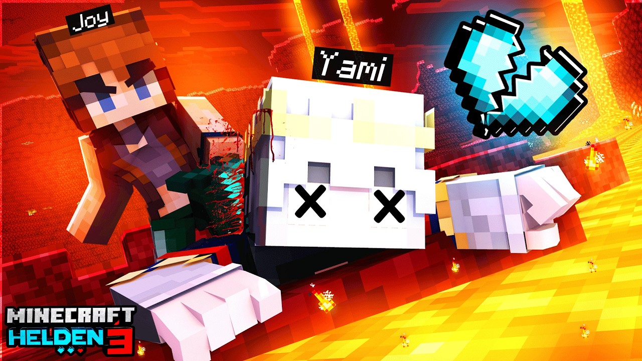 Ich VERLIERE mein DRITTES HERZ wegen JOY .. (Minecraft Helden 3)