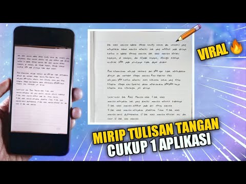 Video: Cara Membuat Buku Tulisan Tangan