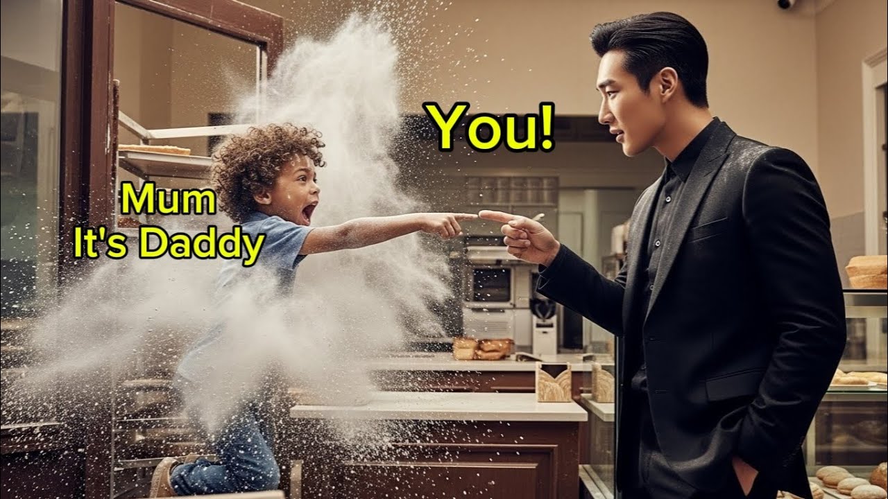 Korean Billionaire Boss Went to Buy a Wedding Cake—Then He Saw His Black Ex... Secret Son