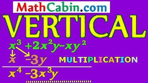 Multiplying Polynomials: Vertical Method problem ! ! ! ! !