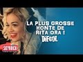 La plus grosse honte de Rita Ora #LaRadioLibre