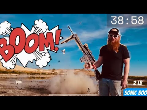 Binary Targets Battle: Sonic Boom vs Tannerite