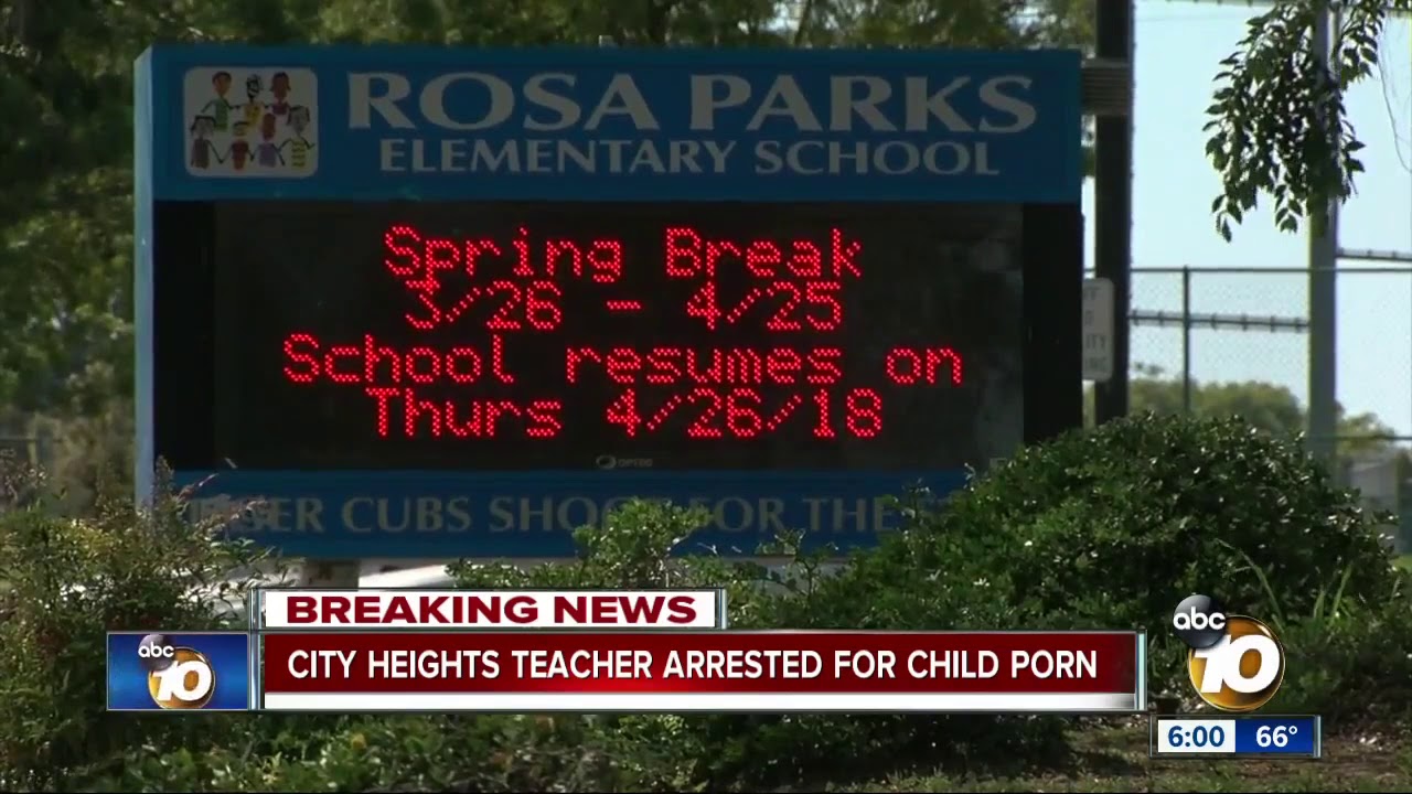 City Heights teacher arrested for child porn