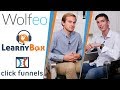 Wolfeo systemeio learnybox clickfunnels quoi choisir  kevin hanot 12