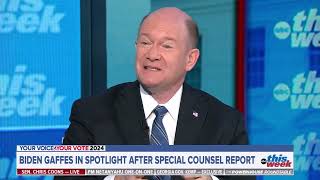 Senator Coons Appears on ABC's This Week with Jonathan Karl on February 11, 2024