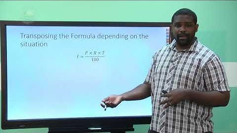 Timothy Atwell CSEC Math- Consumer Arithmetic Simple Interest Pt 2