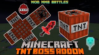 Minecraft Bosses Addon!? TNT Boss Addon - Craftable Spawn Egg | MCPE Addon Showcase screenshot 3