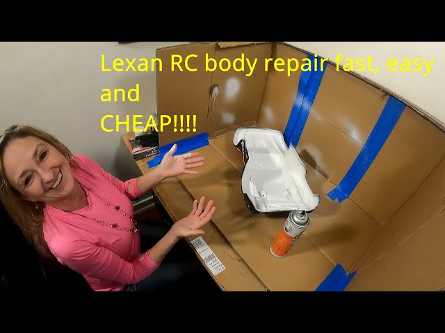 Repair an RC Car Body - Fix Lexan Bodies – xxx main Racing