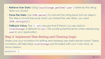 How to Initialize Vuex Store with Data from LocalStorage in Vue.js