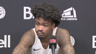 Jamal Shead Postgame Interview - Raptors Vs Magic 2025-26 Nba Season
