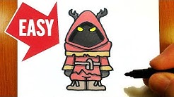 how to draw fortnite skins cloaked shadow easy cute drawing jolly art negi duration 3 02 - cute fortnite skins