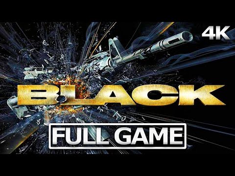 BLACK Full Gameplay Walkthrough / No Commentary【FULL GAME】4K Ultra HD