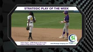 UNI Panthers Strategic Play of Week - 2 RBI Single by Taylor Hogan - UNI Softball