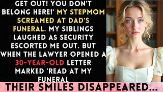 They Kicked Me Out Of Dad's Funeral Saying You're Not Real Family Then The Lawyer Opened A 30 Y