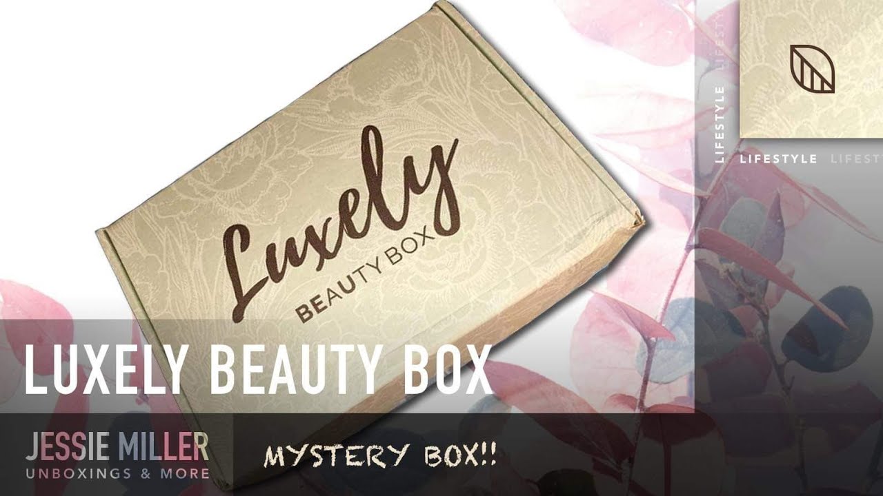 Luxely Beauty Box Mystery Box Unboxing