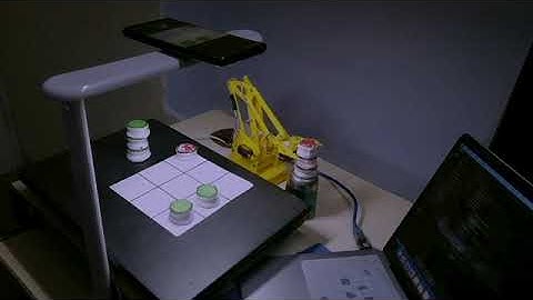 1)Designed/built a 4 DOF robotic arm, can move its head to any given coordinate & play against human