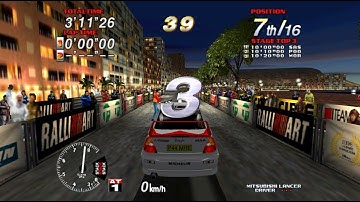 SEGA Rally 2 Arcade Sega Model 3 [SuperModel] - Rivera w/ Evo V