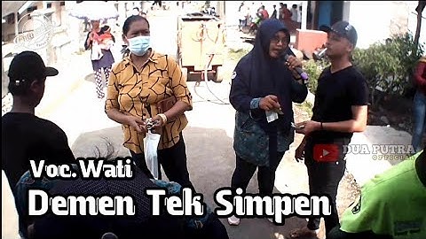 DEMEN TEK SIMPEN | VOC.WATI | DUA PUTRA_LIVE GADEL ANJATAN