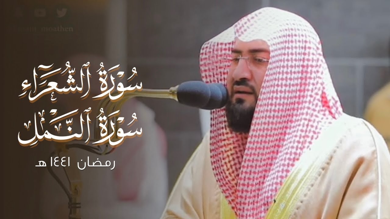 تلاوة شجية من سورتي الشعراء والنمل للعندليب د. بندر بليلة | ليلة 23 رمضان 1441 هـ كاملة