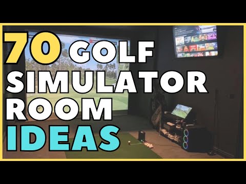 70 Inspirational GOLF SIMULATOR ROOM Ideas! ⛳️ - YouTube