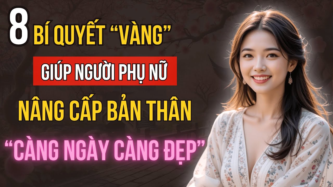 8 Bí Quyết Cổ Nhân: Giúp Phụ Nữ Nâng Cấp Bản Thân, Càng Ngày Càng Đẹp