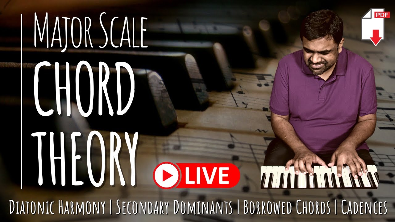 BUILDING Chords & Progressions from the Major Scale (Easy Piano Music Theory)
