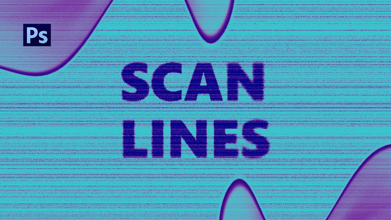 Scanning Text Effect Textured Scan Lines Text Effect in Photoshop | Retro & Grunge ...