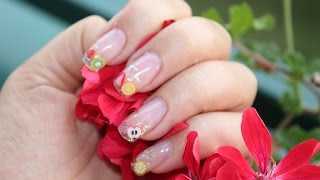 Гелевые ногти. Фимо-дизайн. Гелевые ногти. Фимо-дизайн.