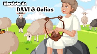 Historinha da Bíblia | Davi e Golias #históriasinfantis