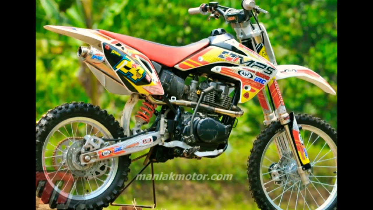 Gambar Modif  Motor Megapro  Jadi  Trail rosaemente com