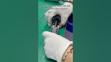 Assembly Live - Linear Motion Ball Screw Mini Rail Small Guide Micro Actuator